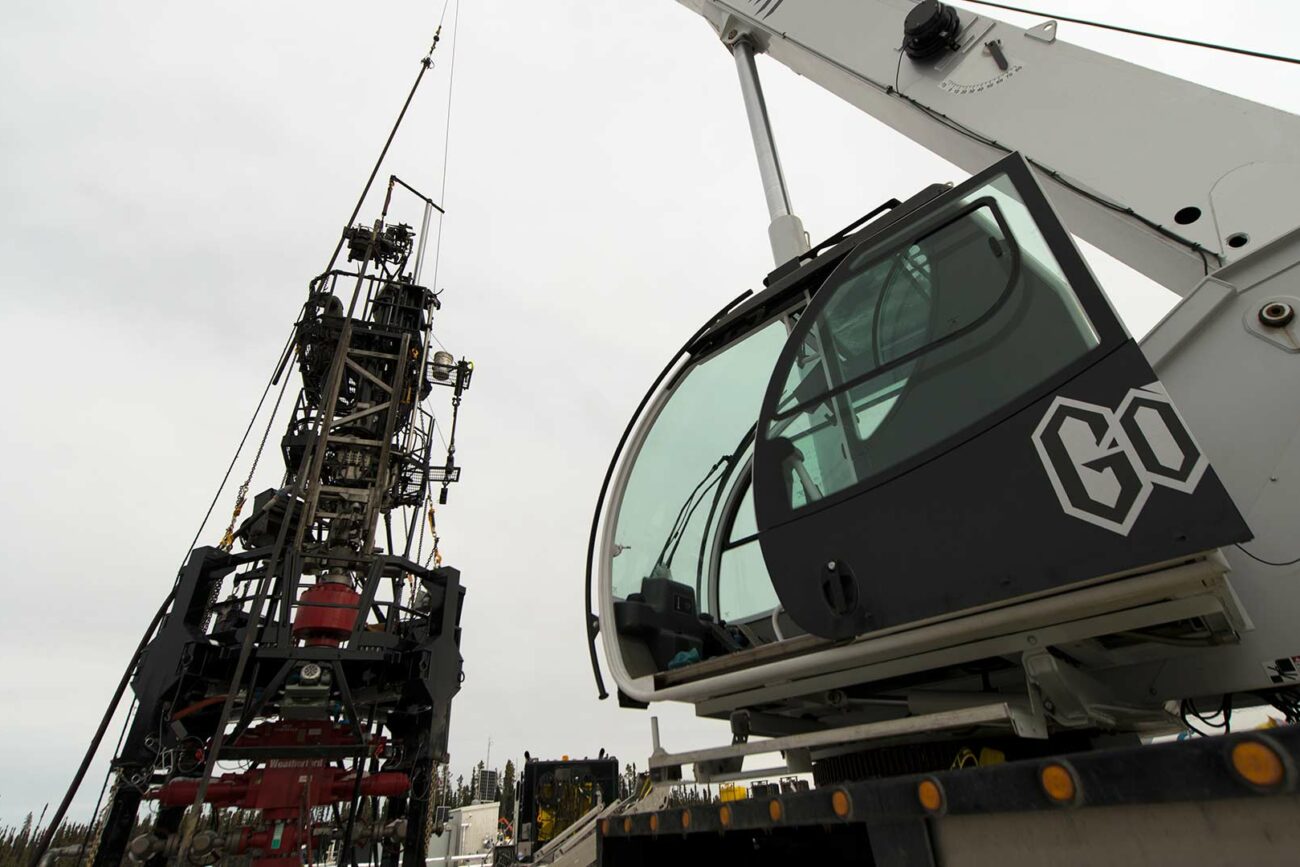 Goliath Crane and Snubbing Rig